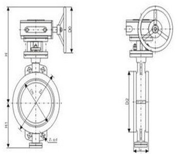硬密封蝶閥 硬密封蝶閥